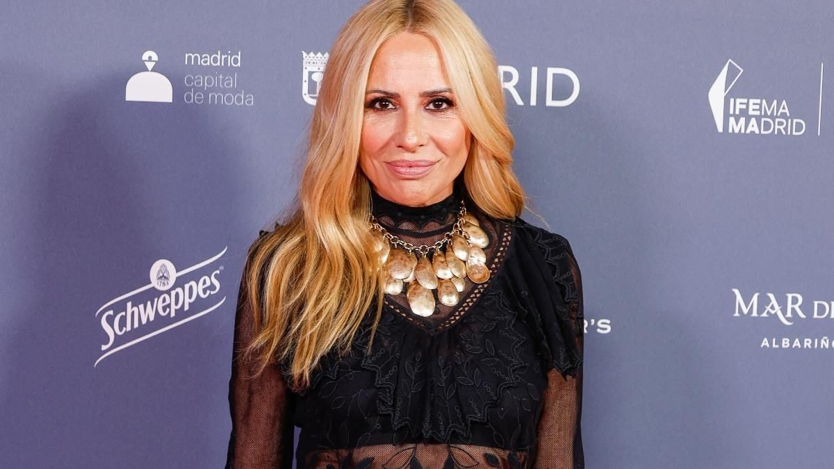 Marta Sánchez en un photocall