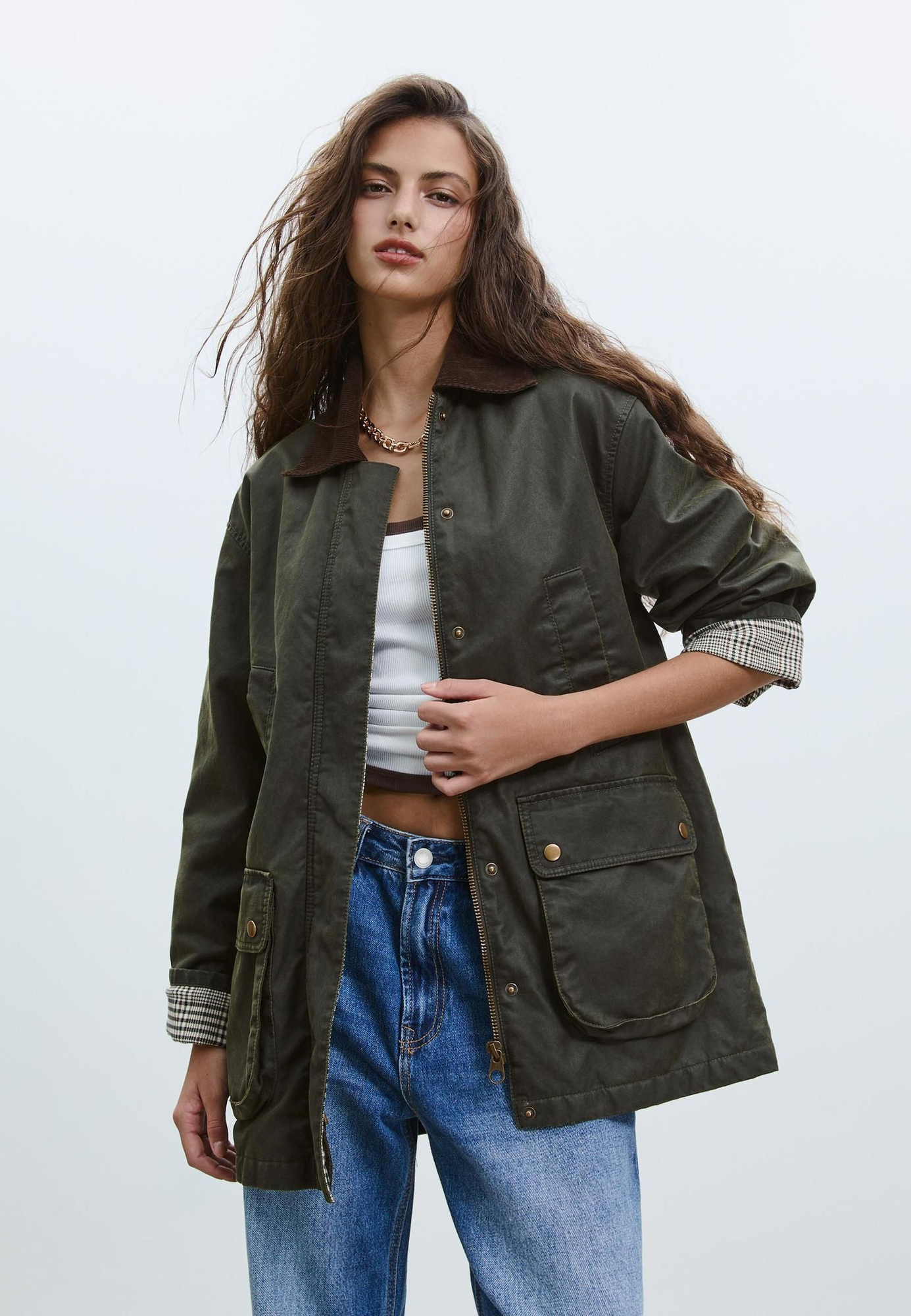 Veste de style Barbour