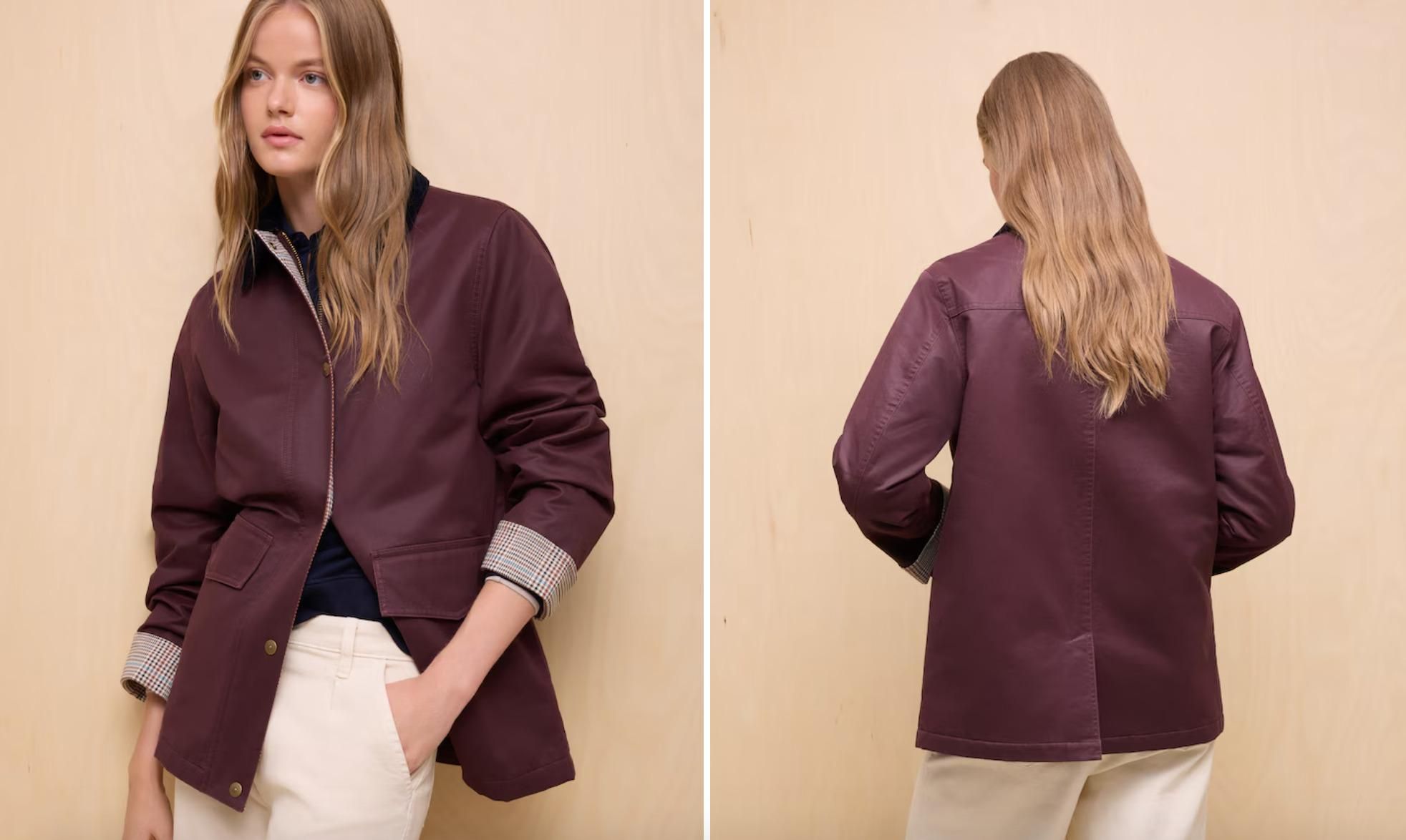 Veste de style Barbour