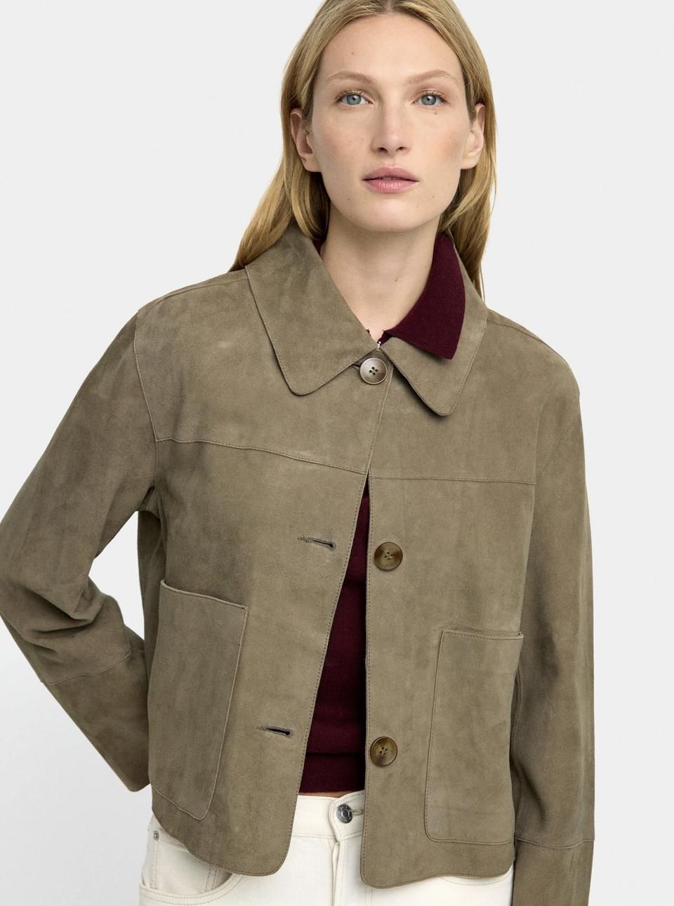 Veste verte courte