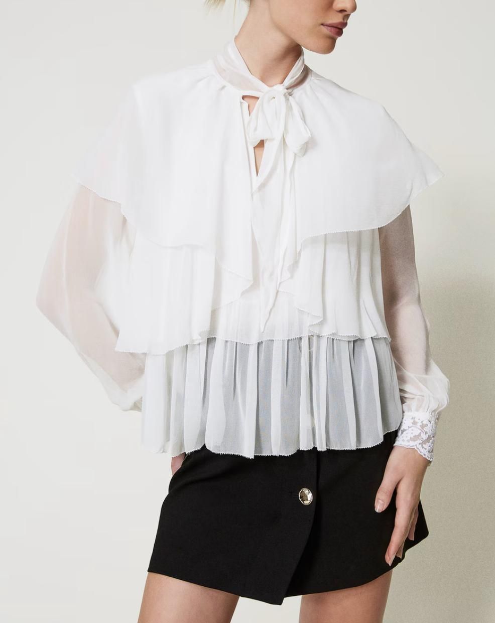 Blouse volante et lazada