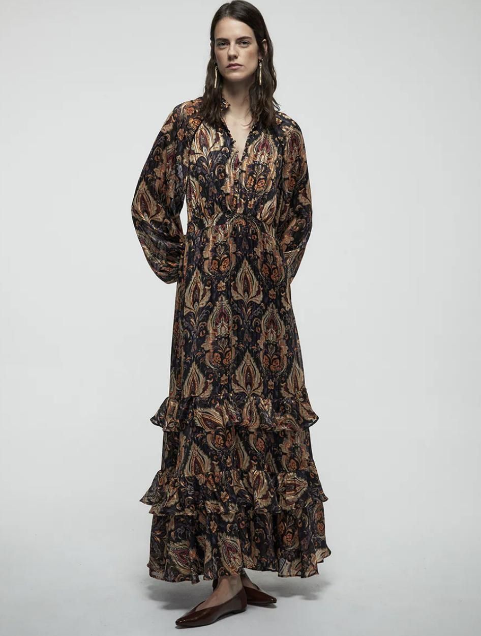 Longue robe bohème