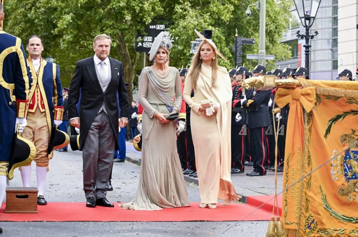 Le Máxima de Holland et la princesse Amalia regarde Prinsjesdag 2025