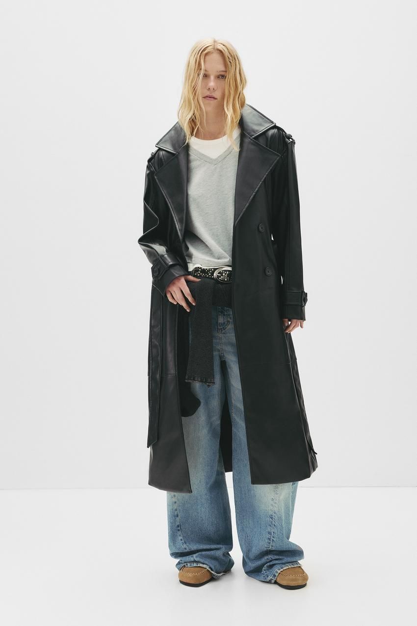 Effet de cuir long