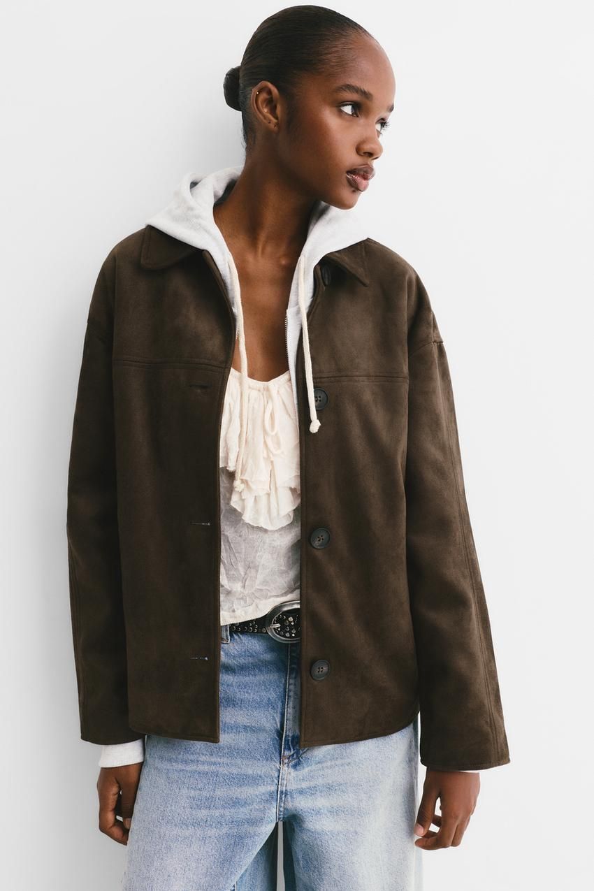 Veste brune