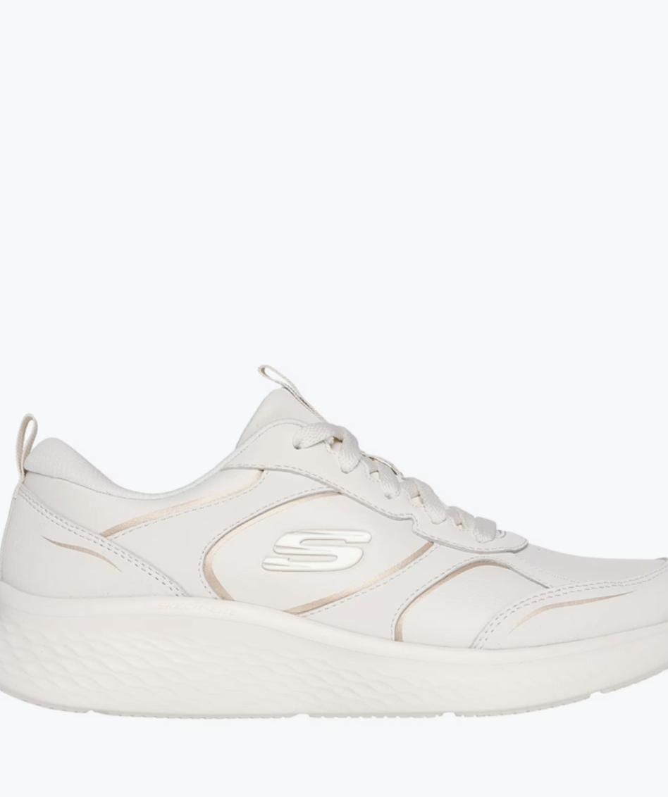 Chaussures de coin beige skechers