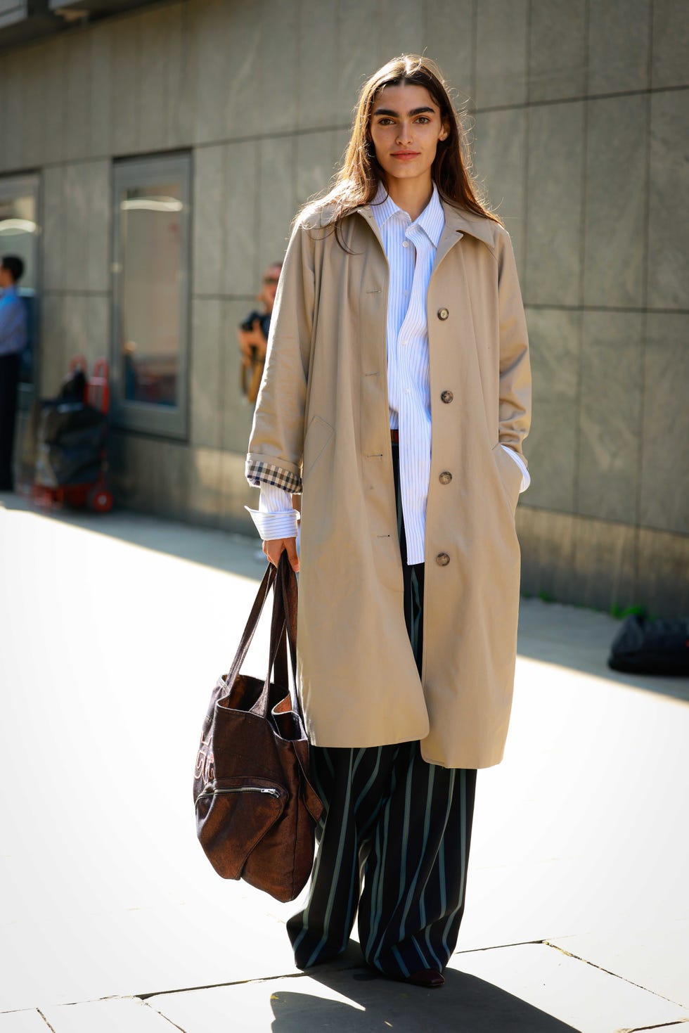 Style de rue de la Fashion Week de Londres