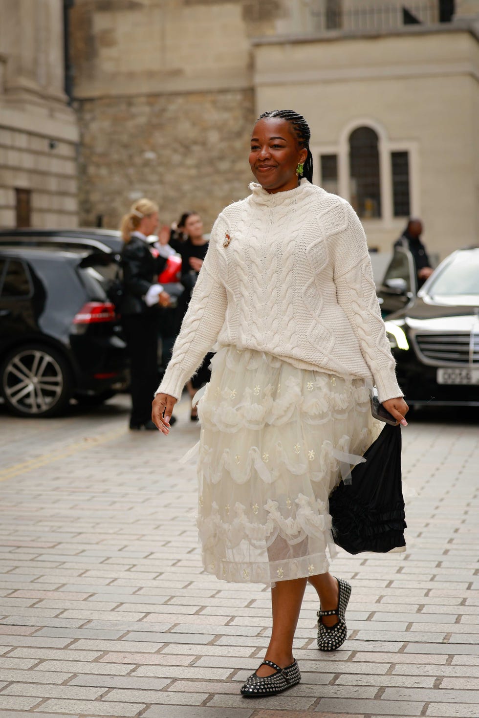 Style de rue de la Fashion Week de Londres