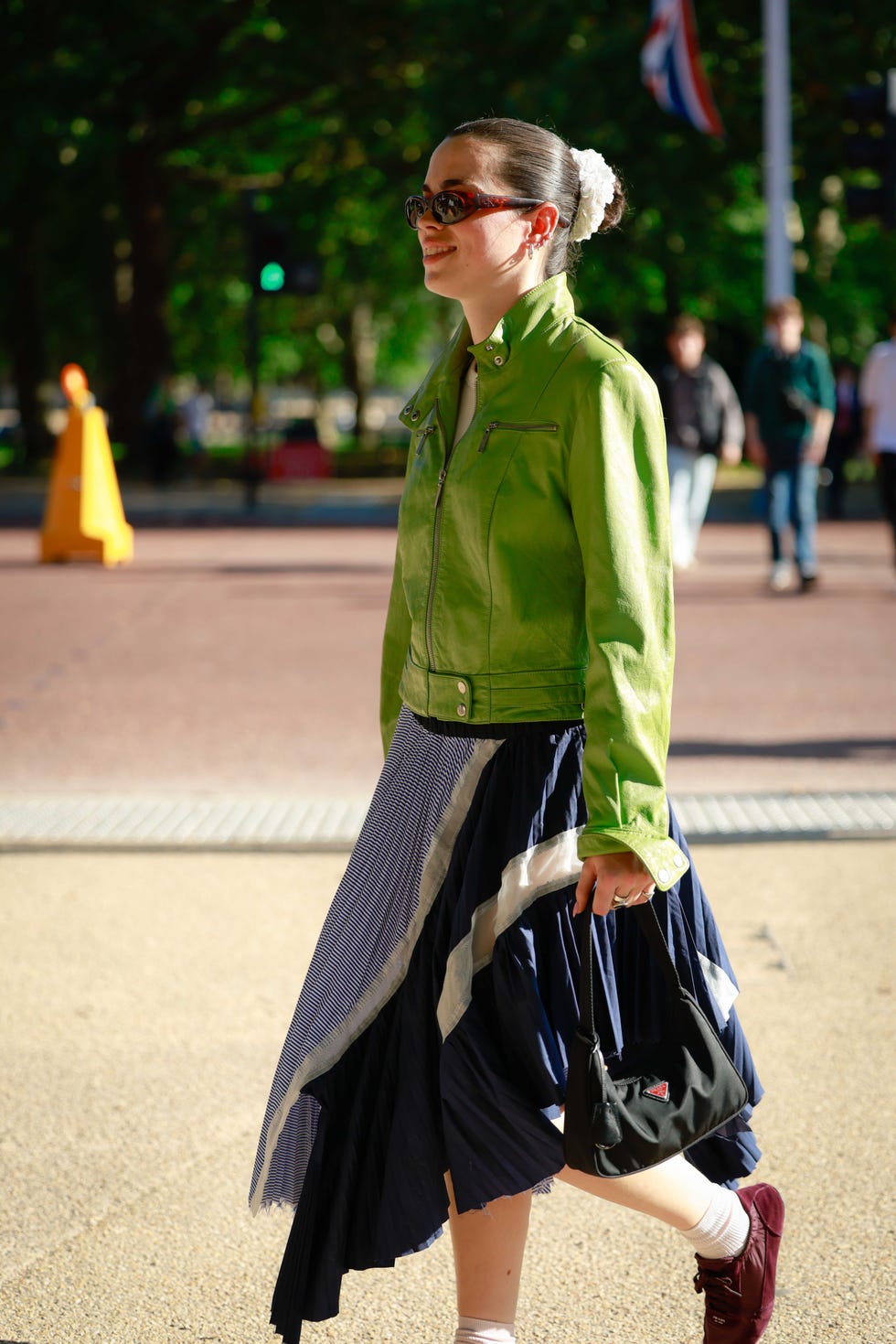 Style de rue de la Fashion Week de Londres