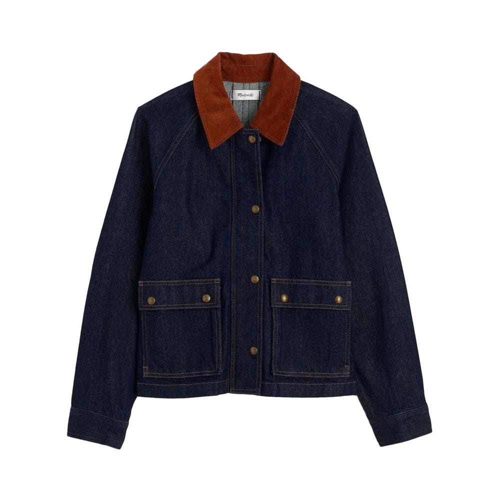 Veste trapèze en jean