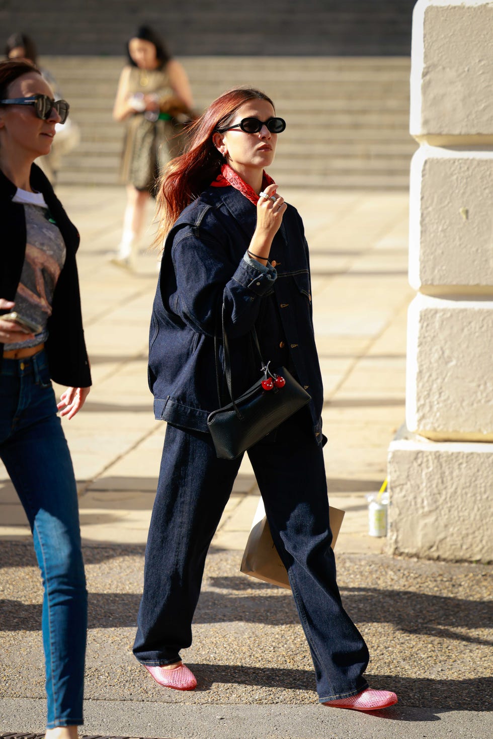 Style de rue de la Fashion Week de Londres