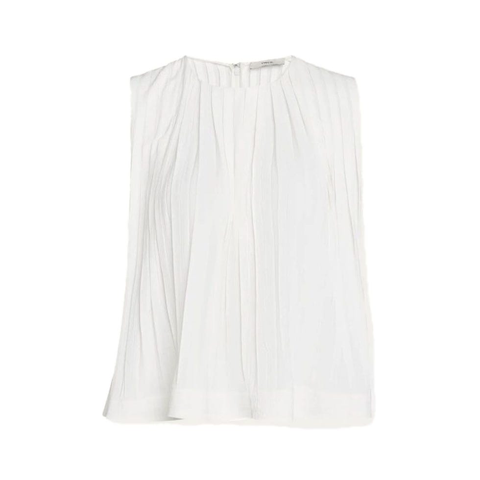 Haut en ligne plissée Haut en ligne plissée