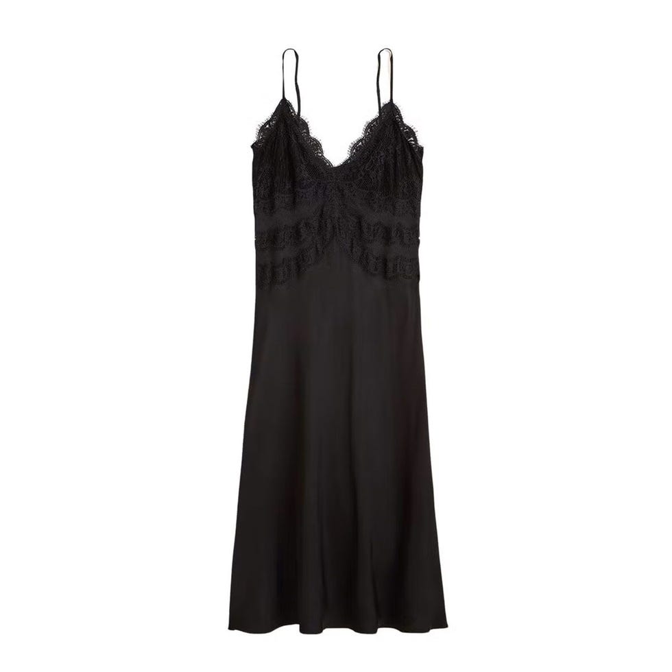 Robe de glissement en dentelle