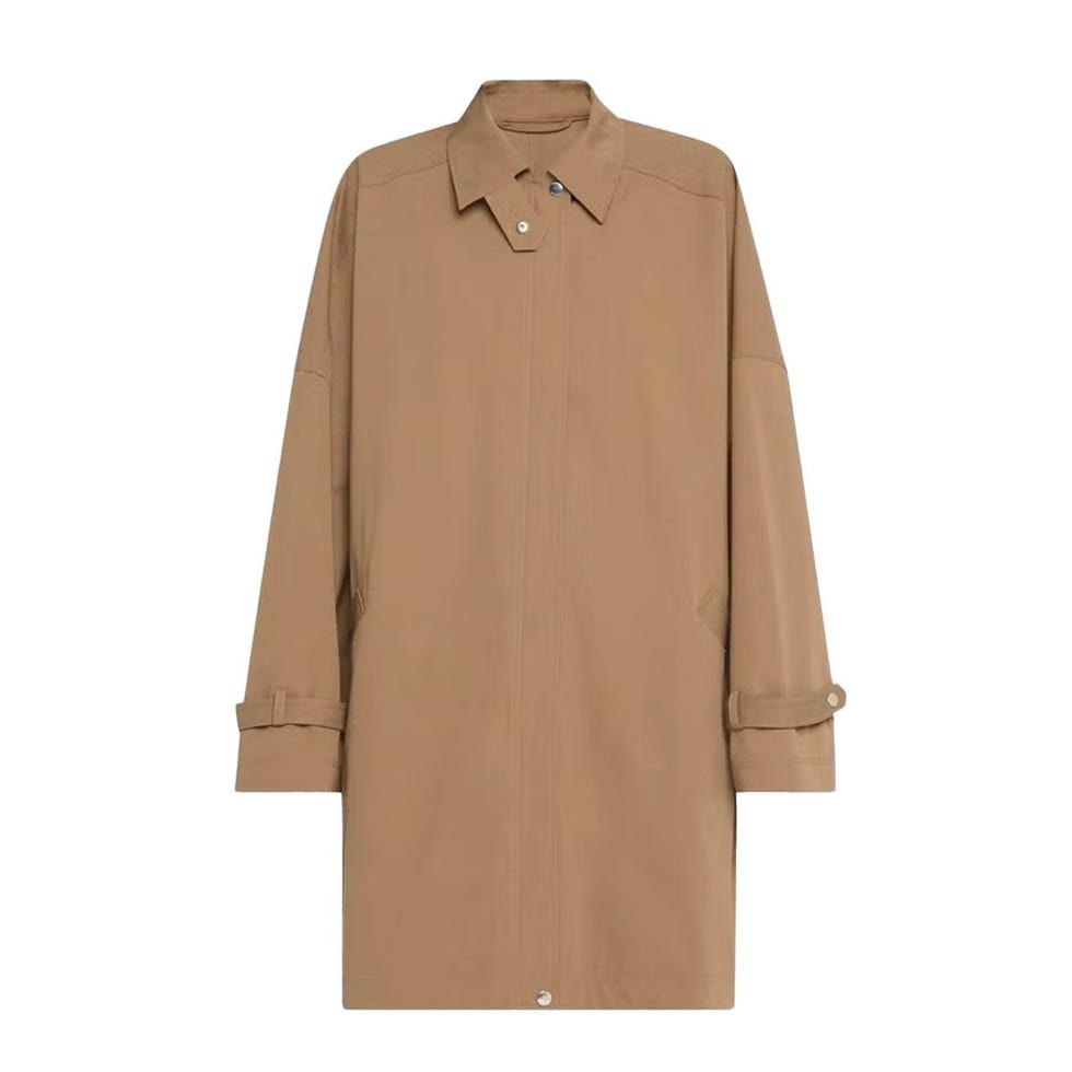 Veste de tranchée surdimensionnée