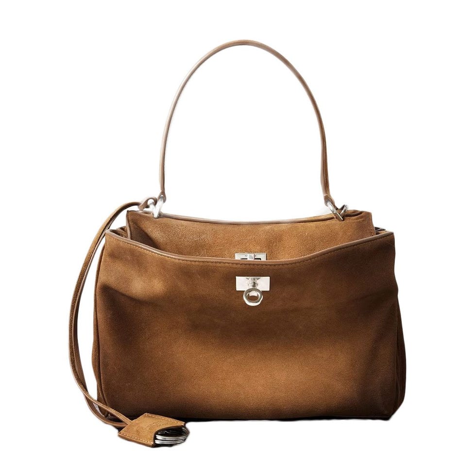 Rodéo mini sac fourre-tout en daim