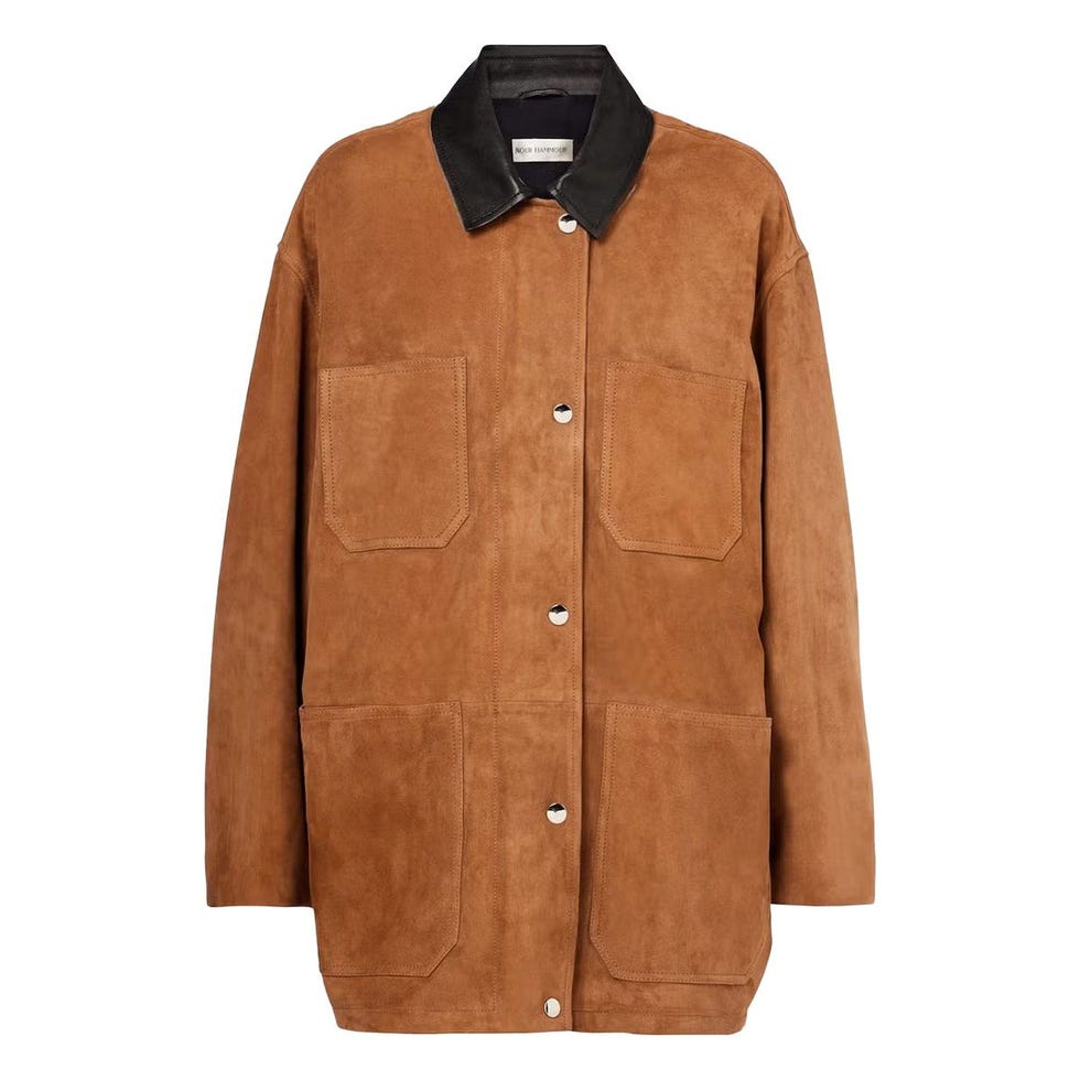 Veste en daim de grange Veste en daim de grange