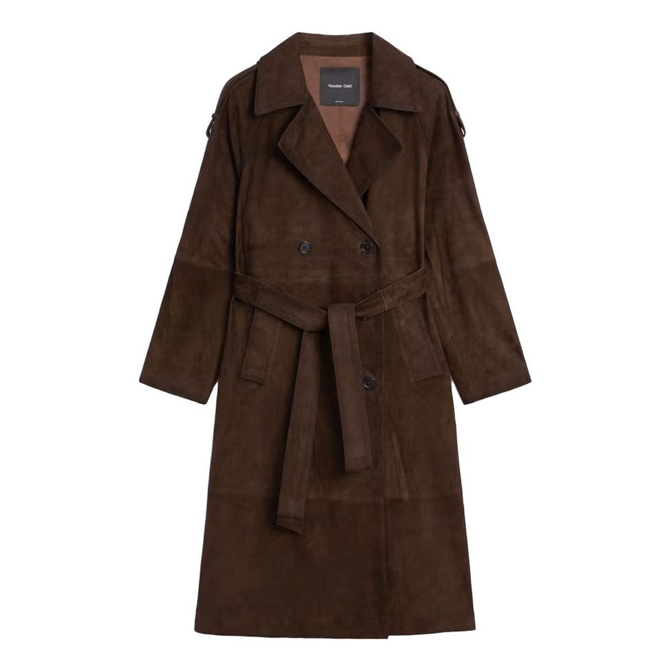 Trench-Coat long en daim Trench-Coat long en daim