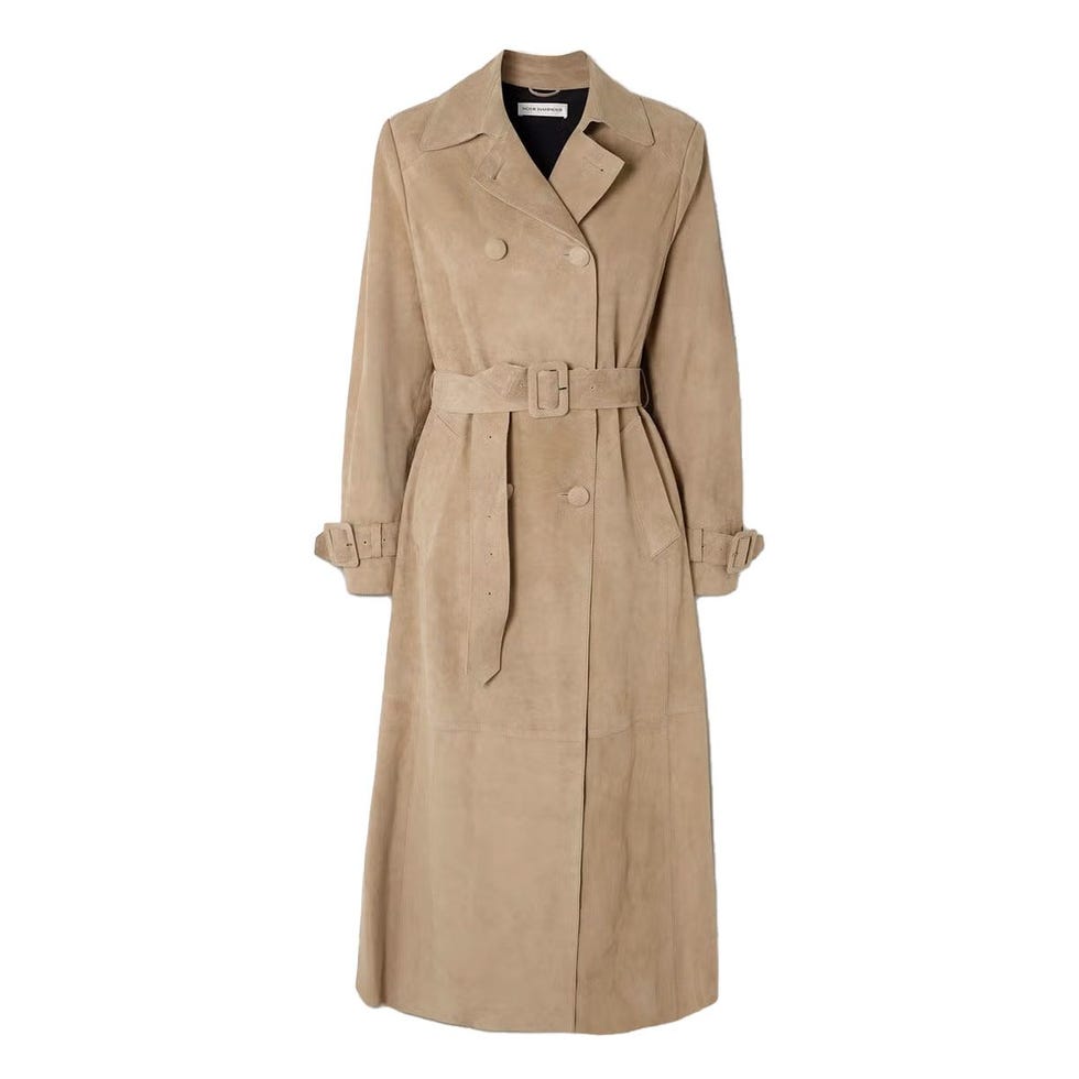 Tate tarin trenchée en daim Tate tarin trenchée en daim