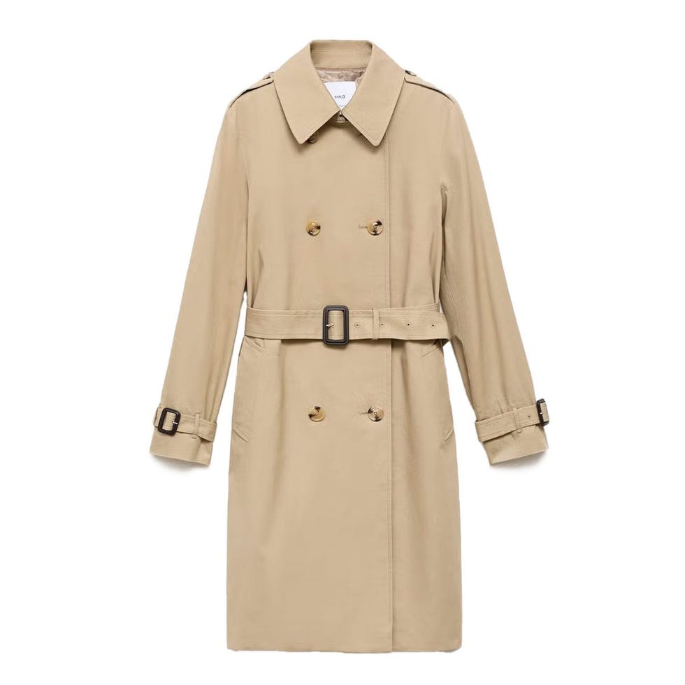 Trench-coat classique avec ceinture Trench-coat classique avec ceinture