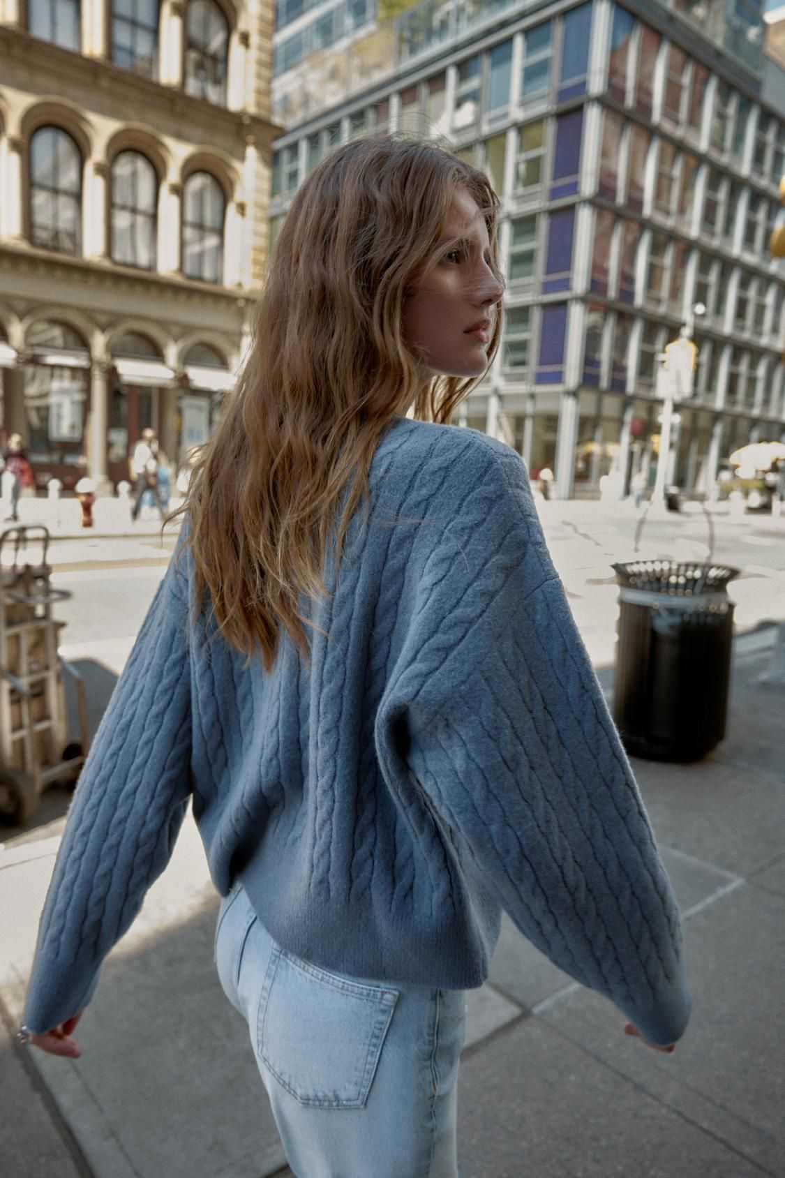 Jersey Point huit bleu