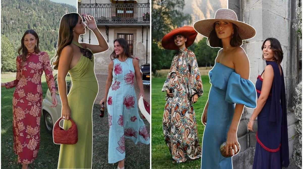 Los looks de invitada más virales del último fin de semana de agosto: María Pombo, Lucía Bárcena y otras