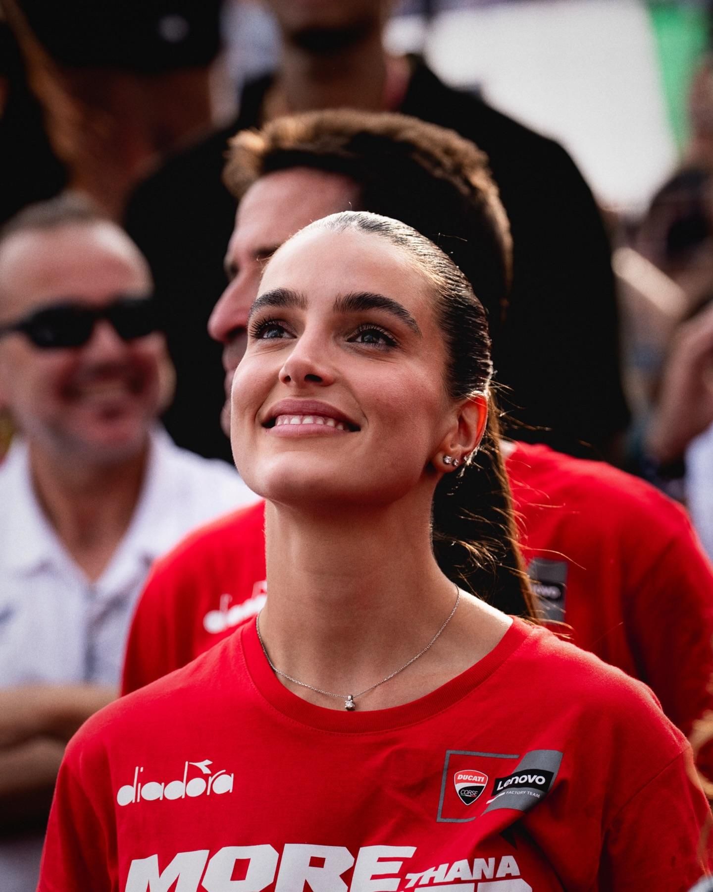 Gema Pinto en Asie, accompagnant son petit ami Marc Márquez