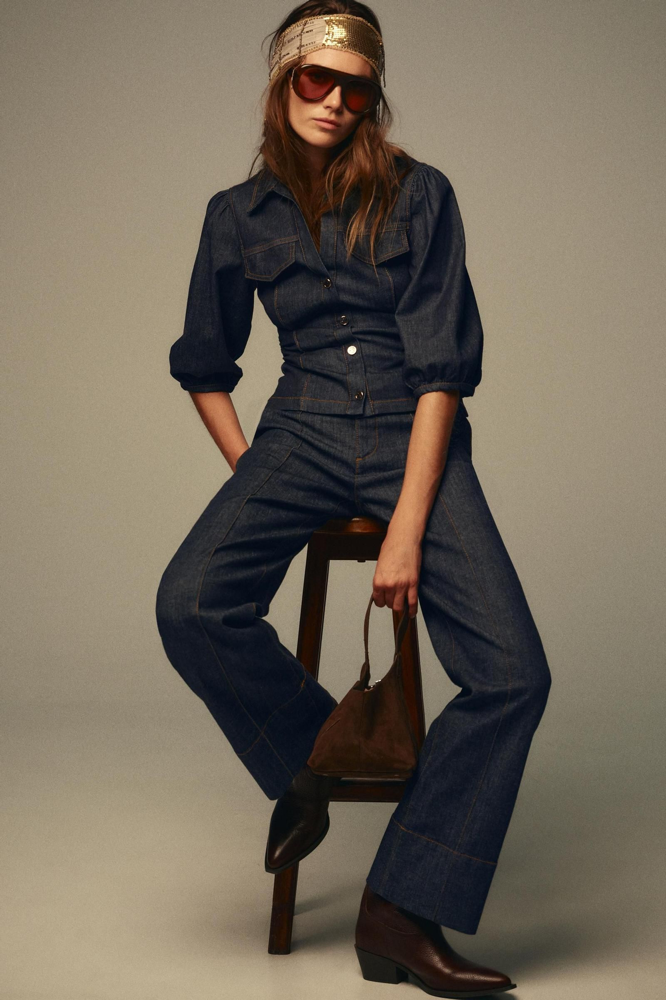 Chemisier cowboy set