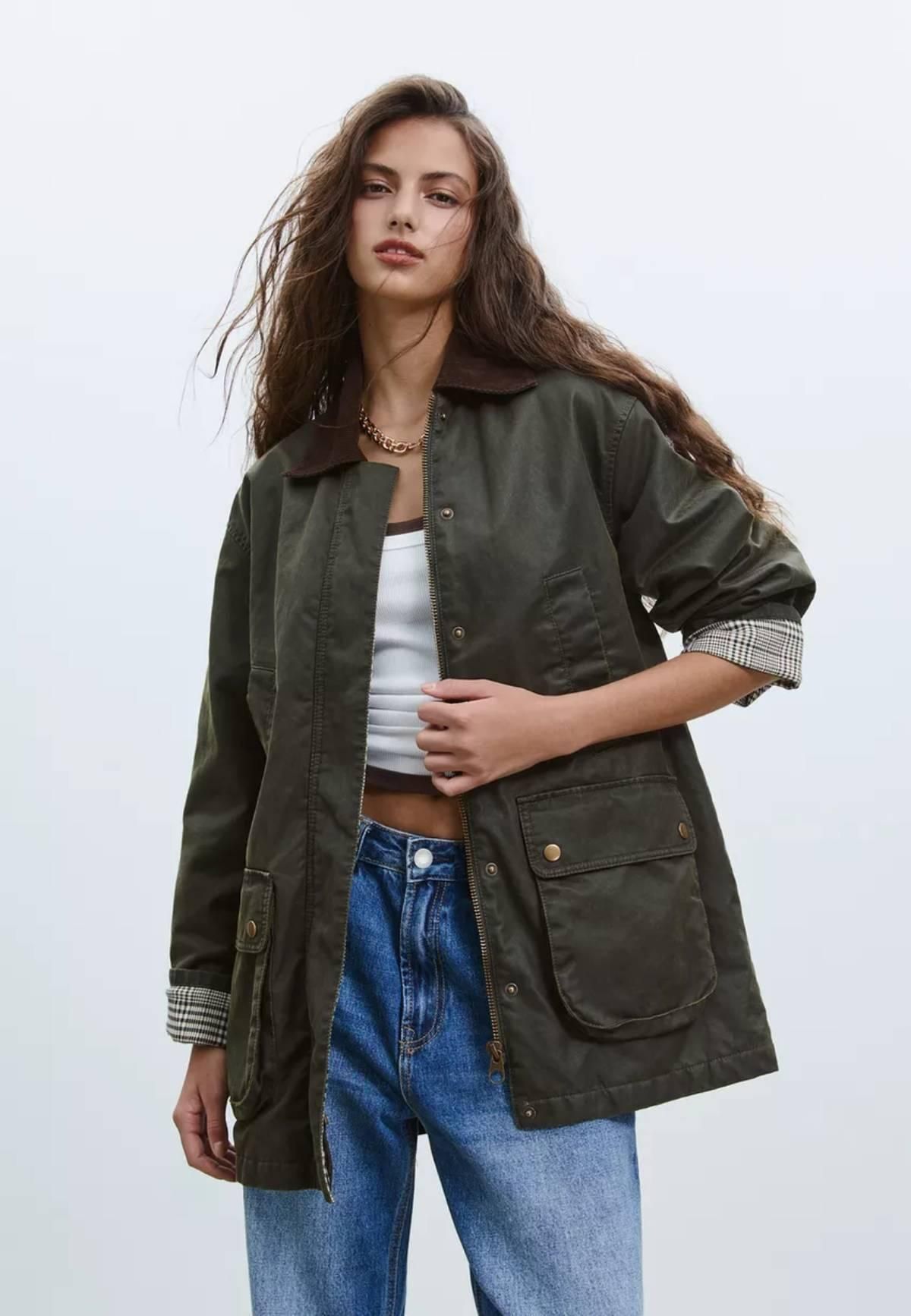 Veste cire de Stradivarius