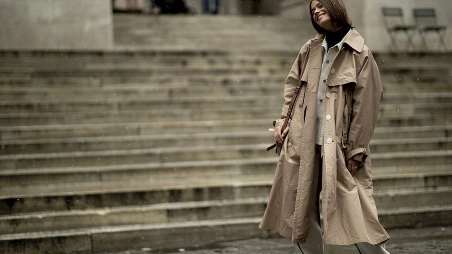 Mango tienen la gabardina marrón más bonita de este otoño
