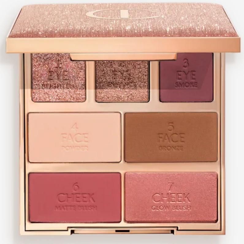 Kit d'ombre à paupières en édition limitée Instant Hollywood Look Palette par Charlotte Tilbury