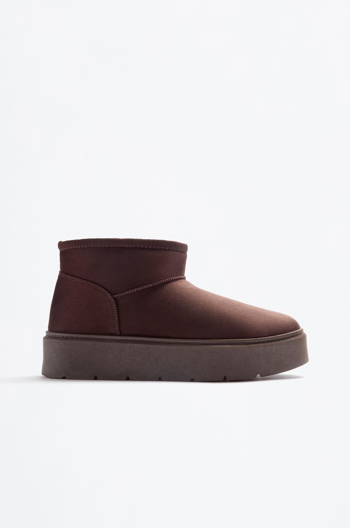 Bottes de cheveux brun chocolateur Ugg