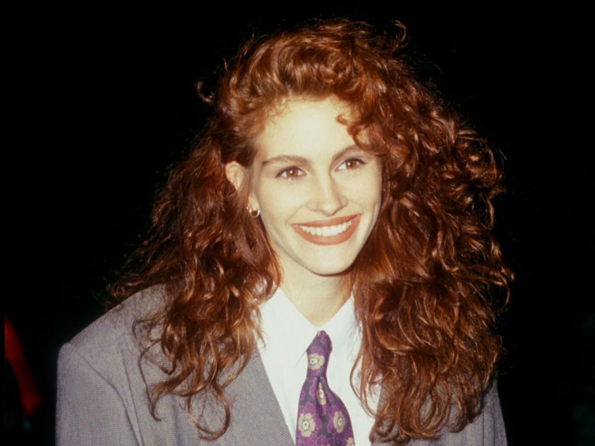 Julia Roberts en los Globos de Oro de 1990
