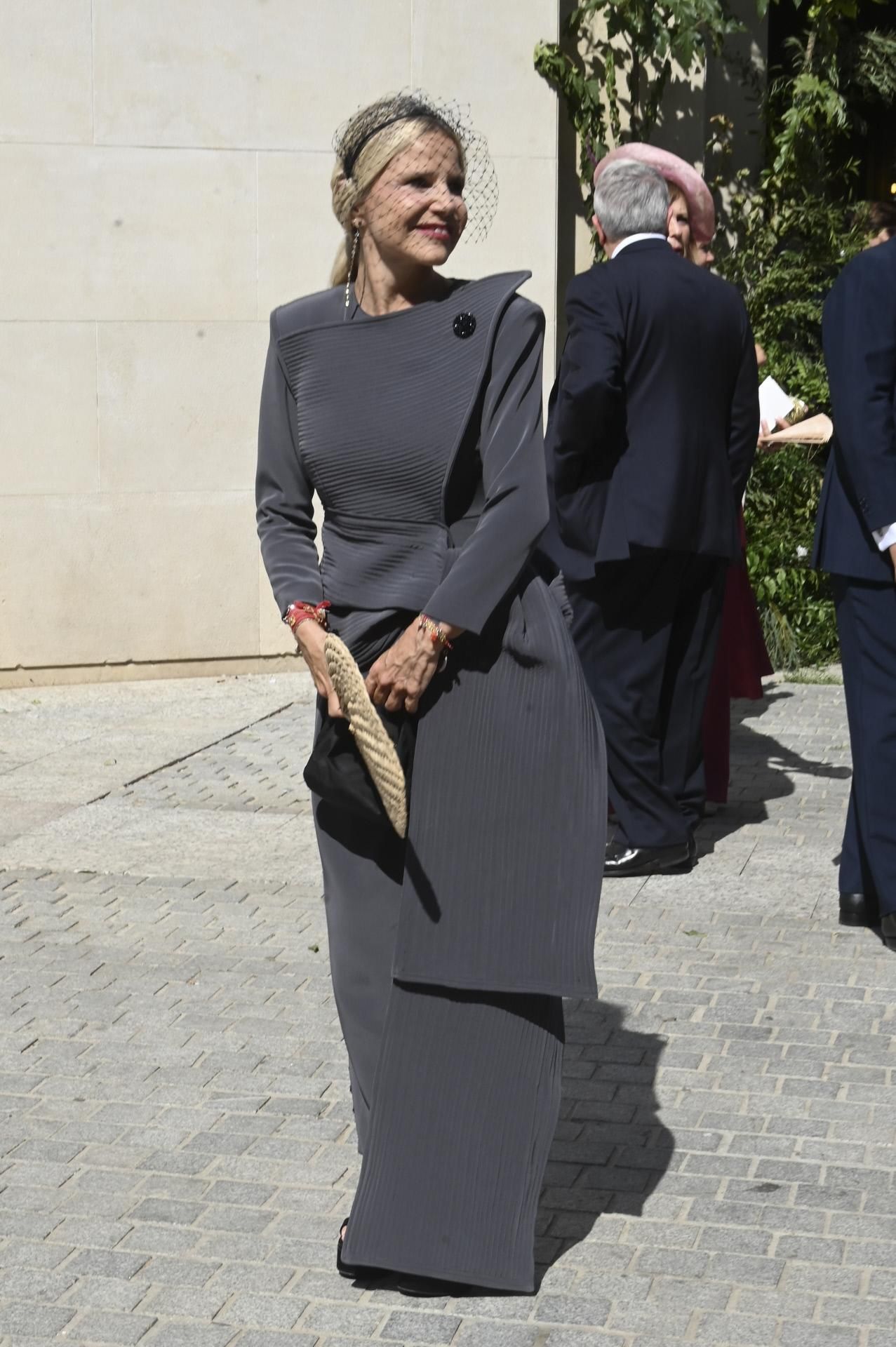 Eugenia Martínez de Irujo, lors du mariage de son frère