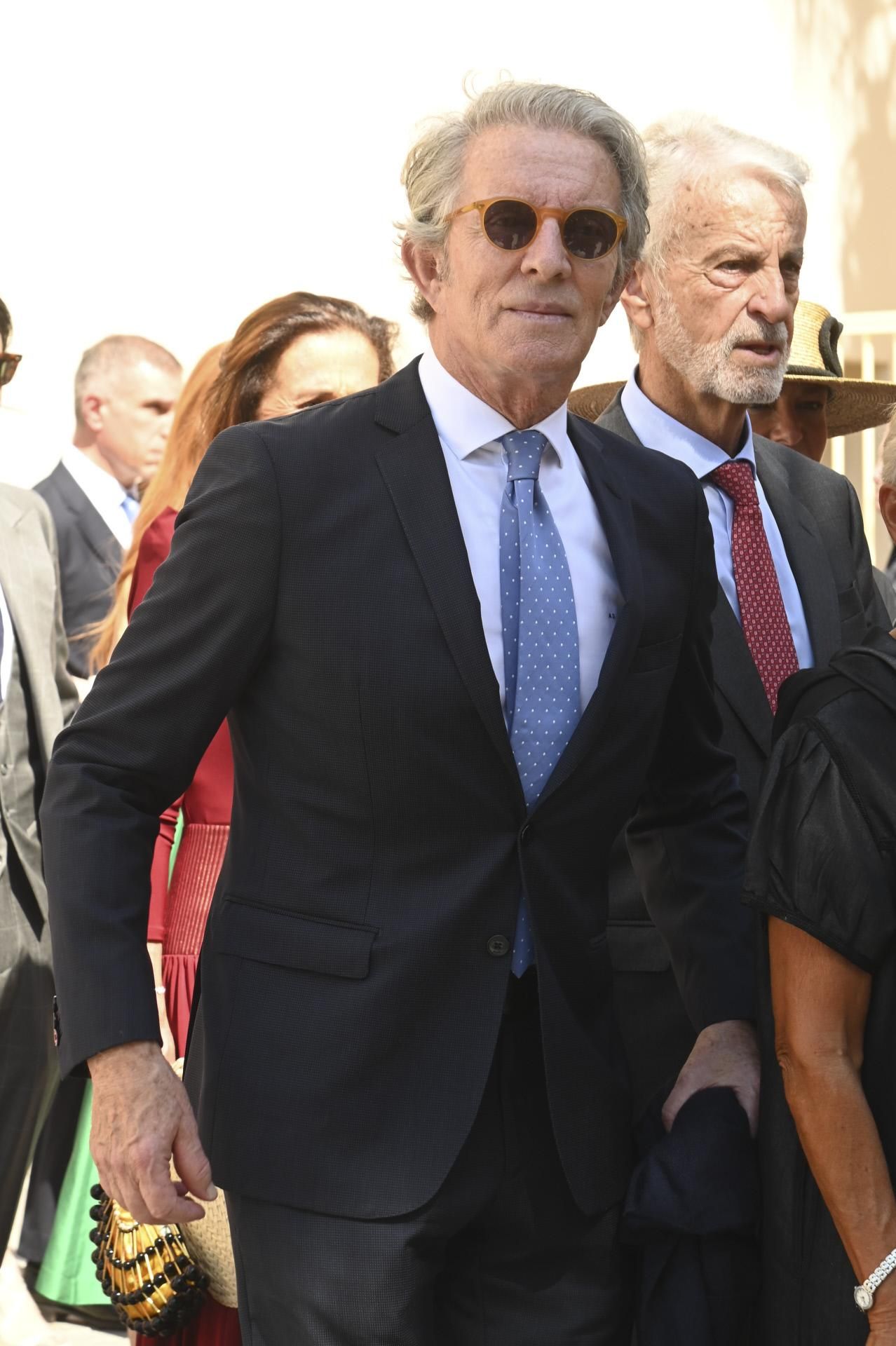 Alfonso Díez, invité au mariage de Cayetano Martínez de Irujo