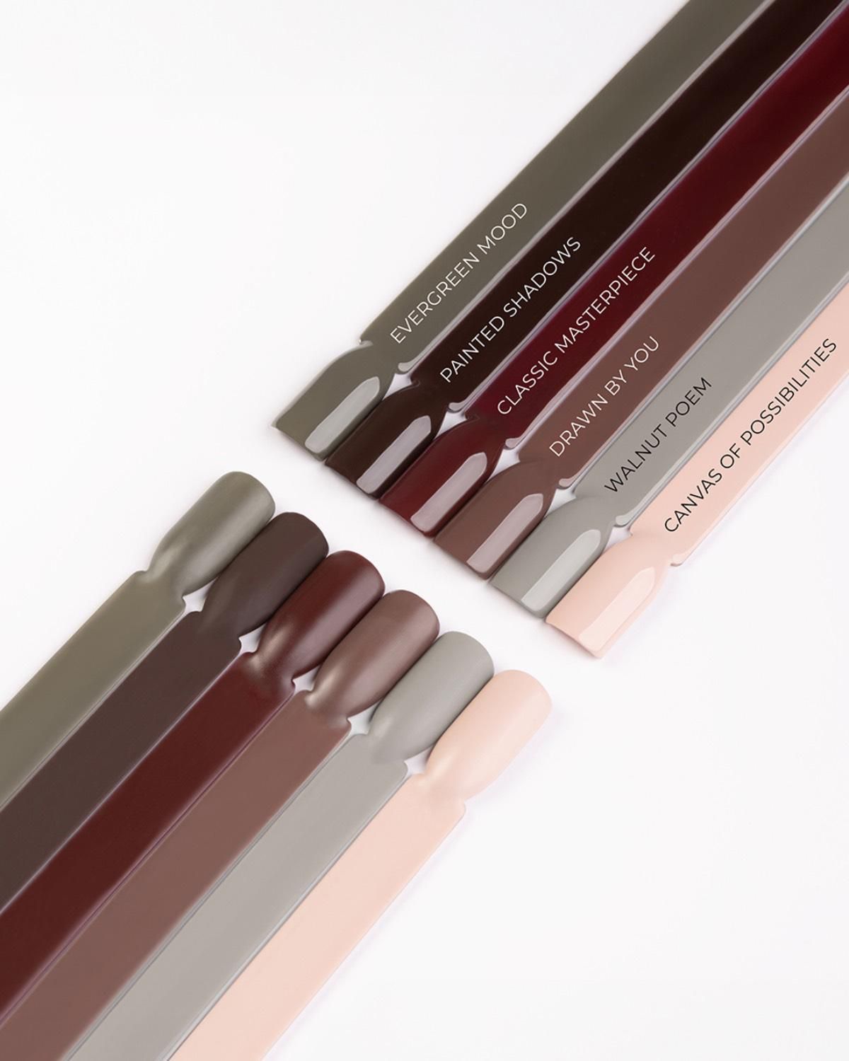 Les couleurs de la manucure qui sont transportées cet automne