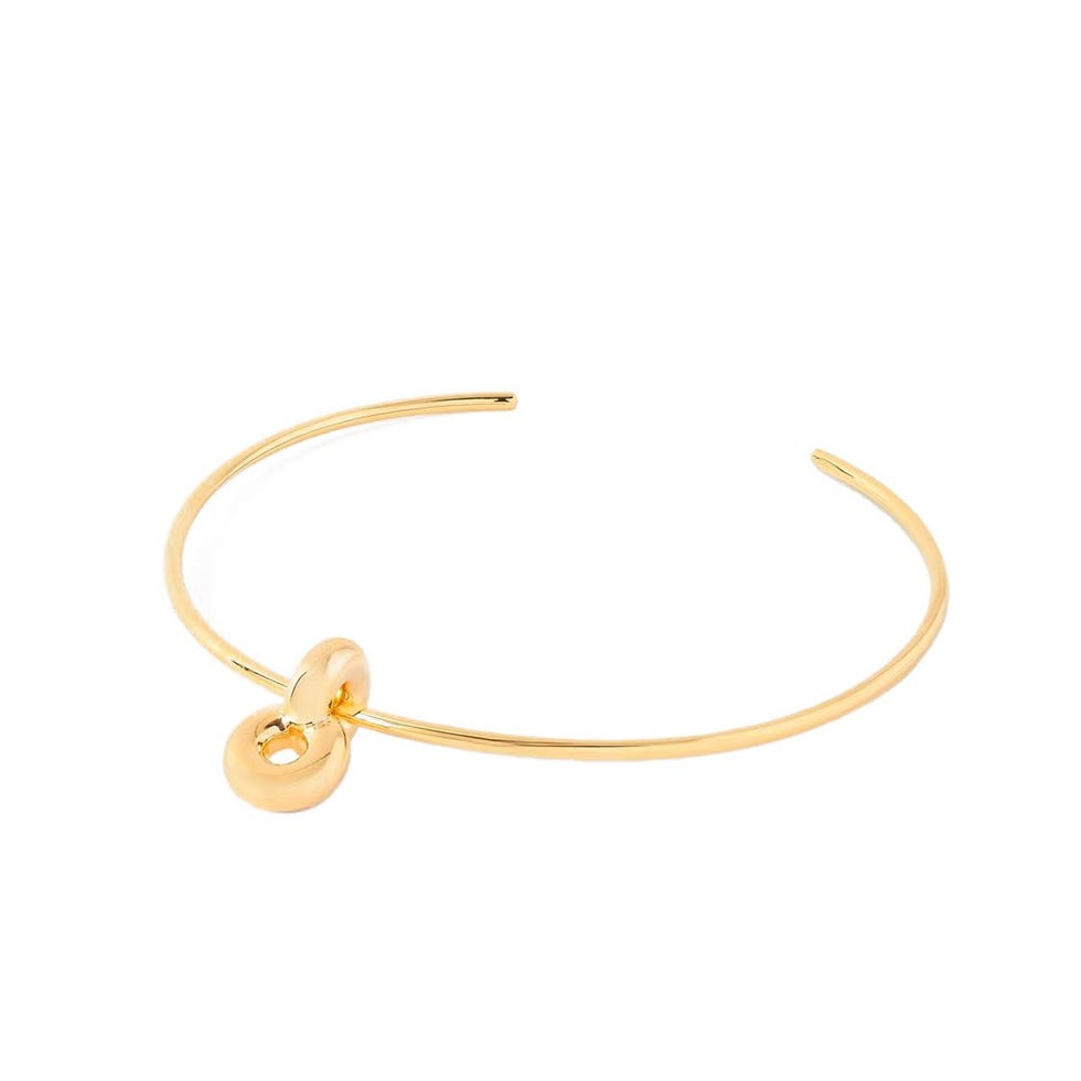 Tour de cou à tons d'or de l'infini