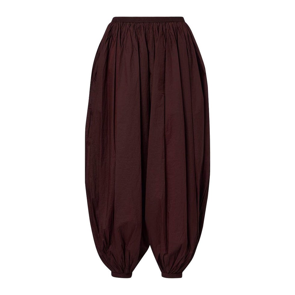 Pantalon ballon drapé