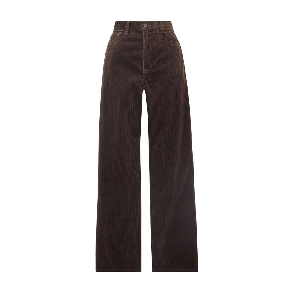 Pantalon large à pattes en coton Pantalon large à pattes en coton