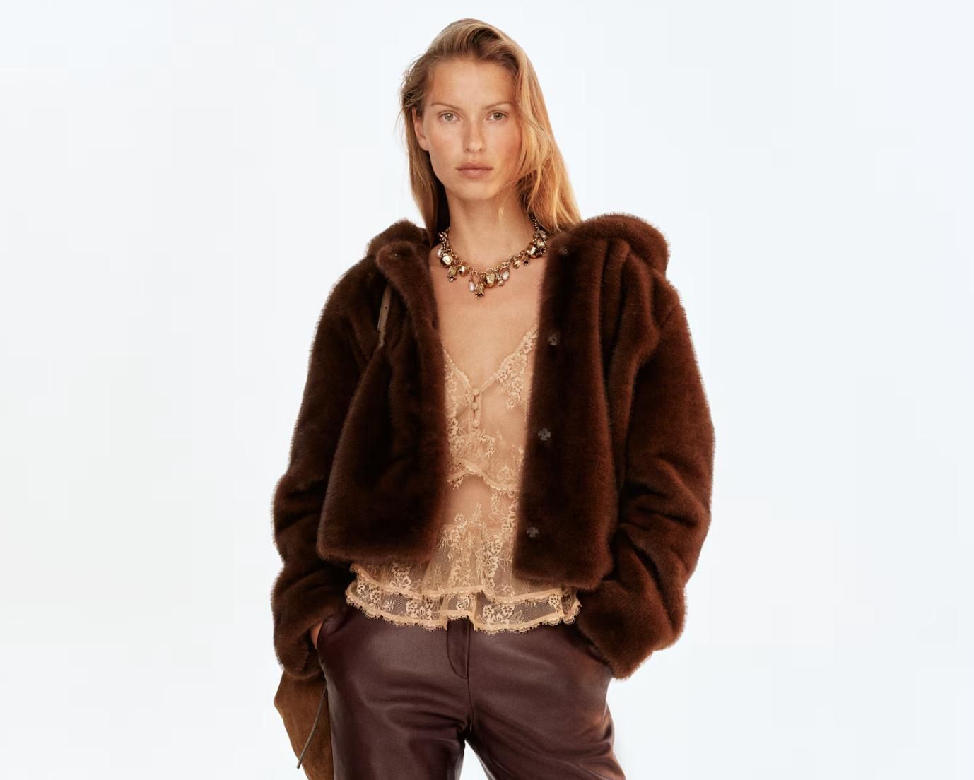 Haut de lingerie transparent