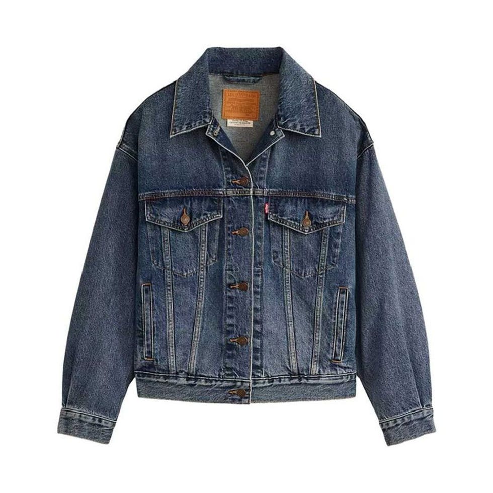 Veste camionneur en jean des années 90 Veste camionneur en jean des années 90