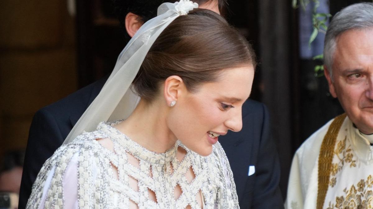 Todos los detalles del distinguido vestido de novia de Micaela Belmont