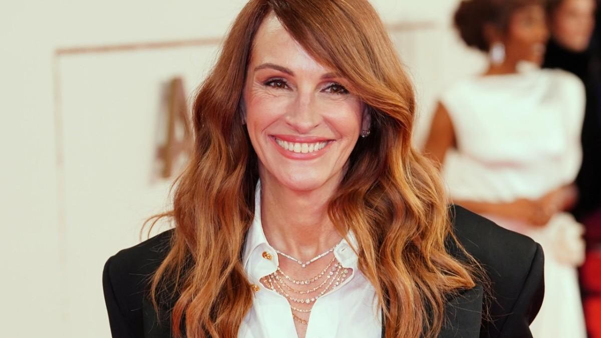 Julia Roberts en la premiere de su última película,