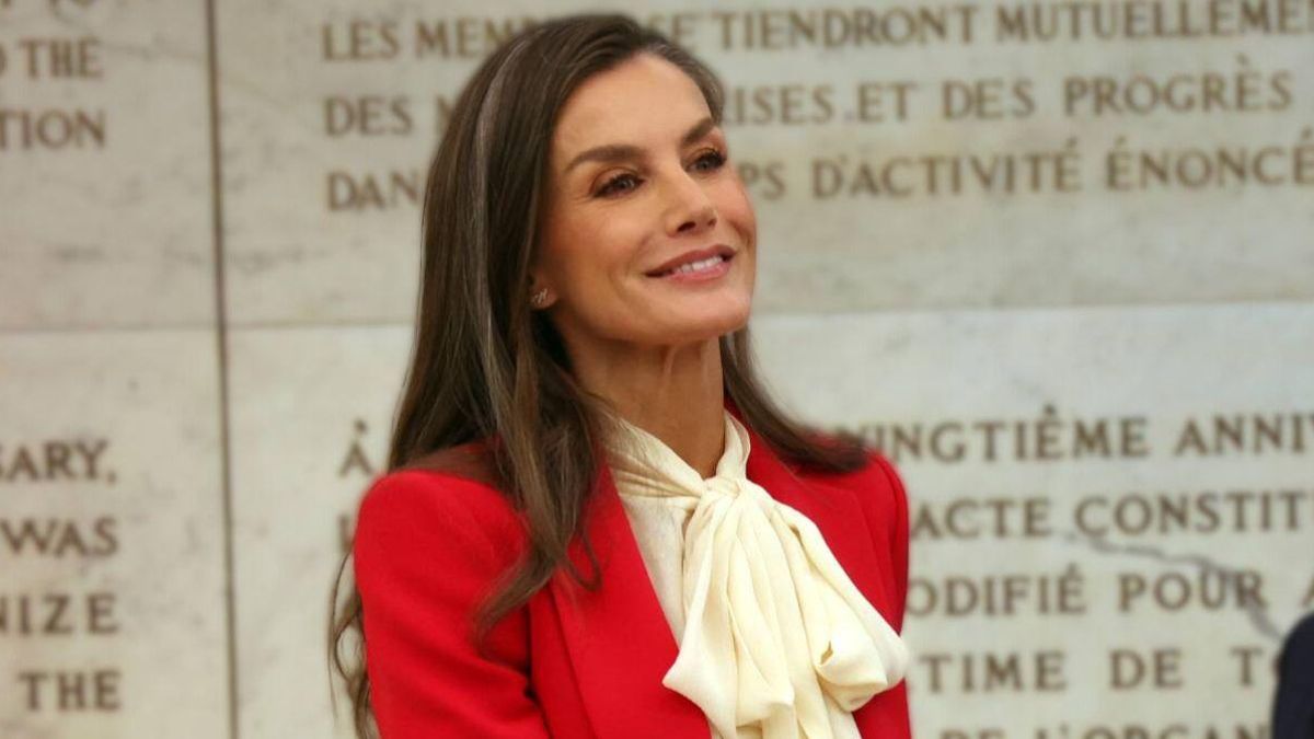 El triple homenaje de moda la reina Letizia en Roma