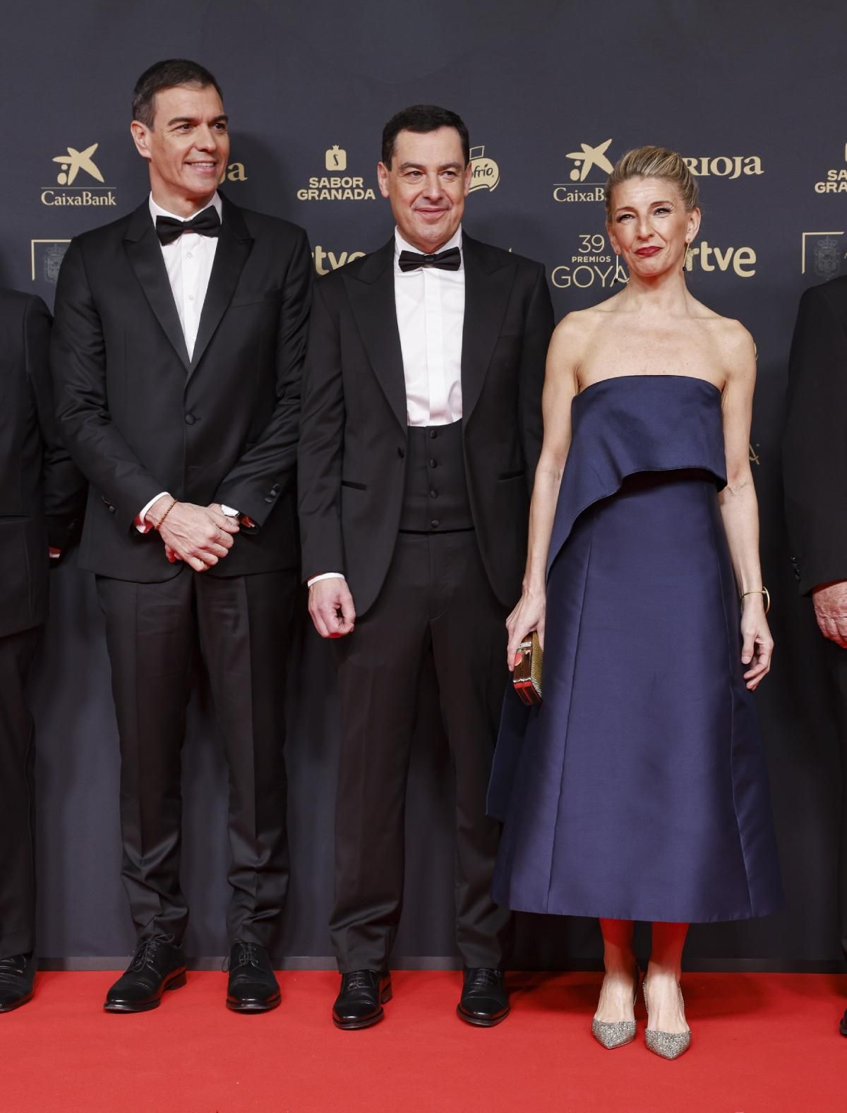 La robe Adolfo Domínguez que portait Yolanda Díaz au Goya 2025.