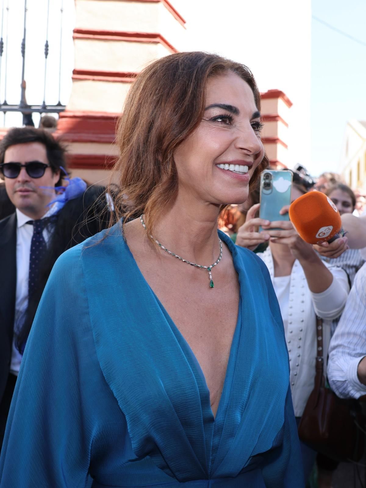 Mariló Montero au mariage de son fils
