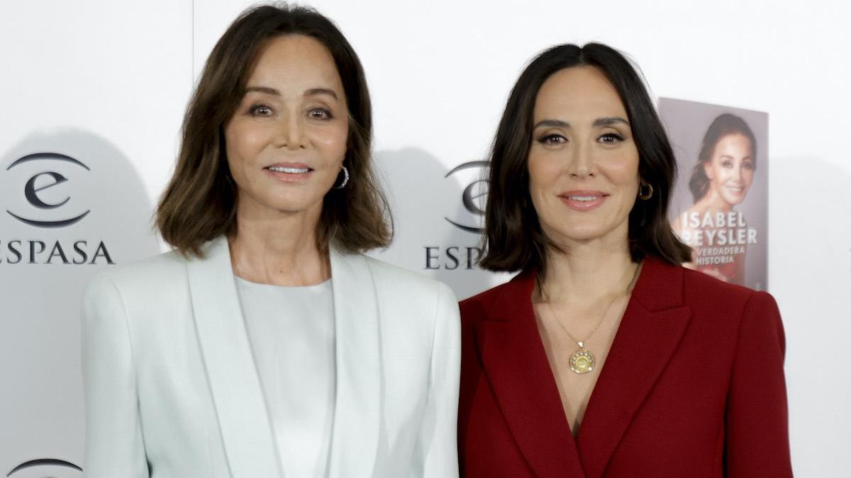 Isabel Preysler y Tamara Falcó en la presentación del libro