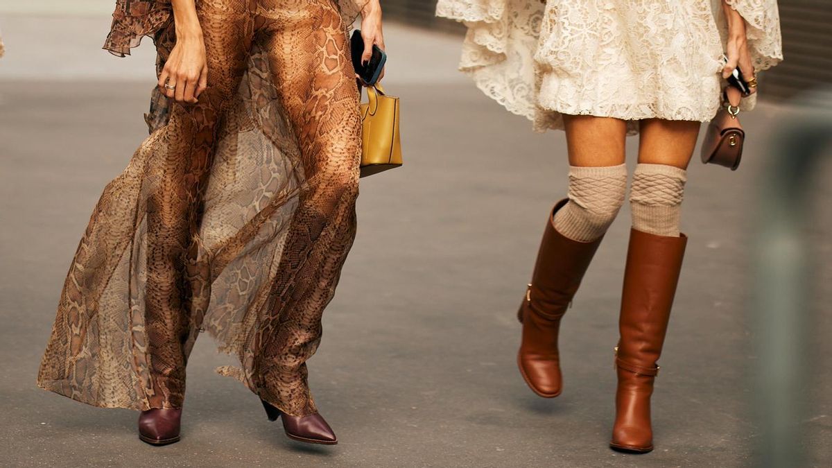 Botas altas marrones