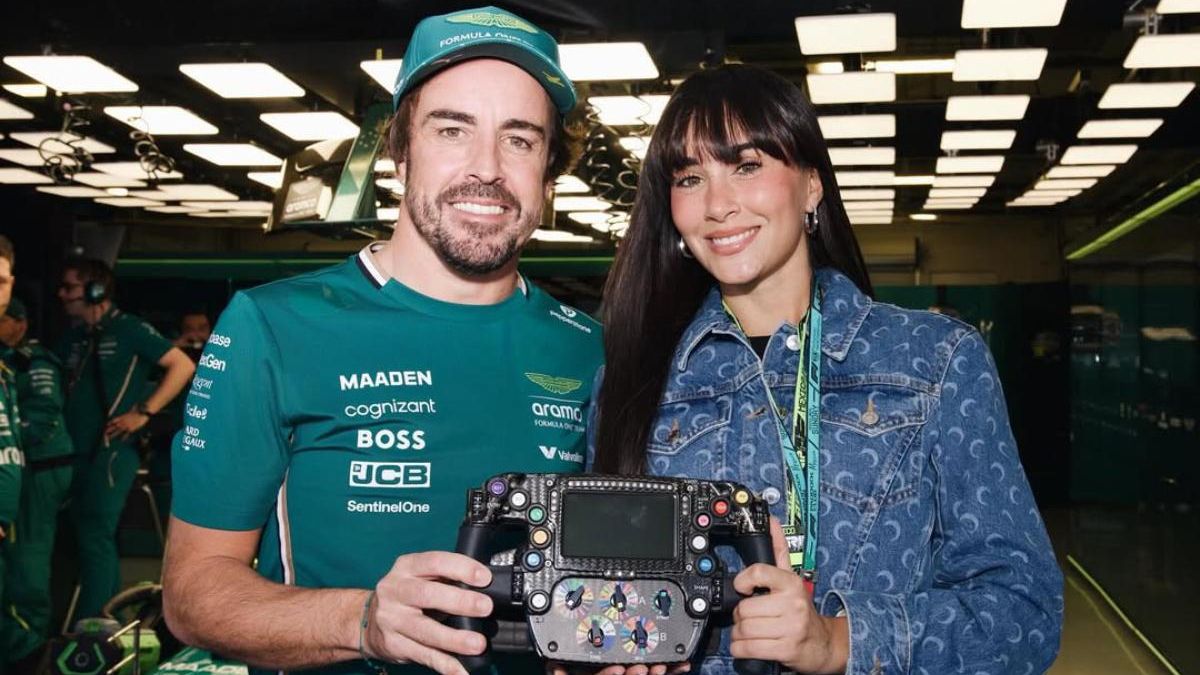 Aitana viaja hasta México para apoyar a Fernando Alonso.