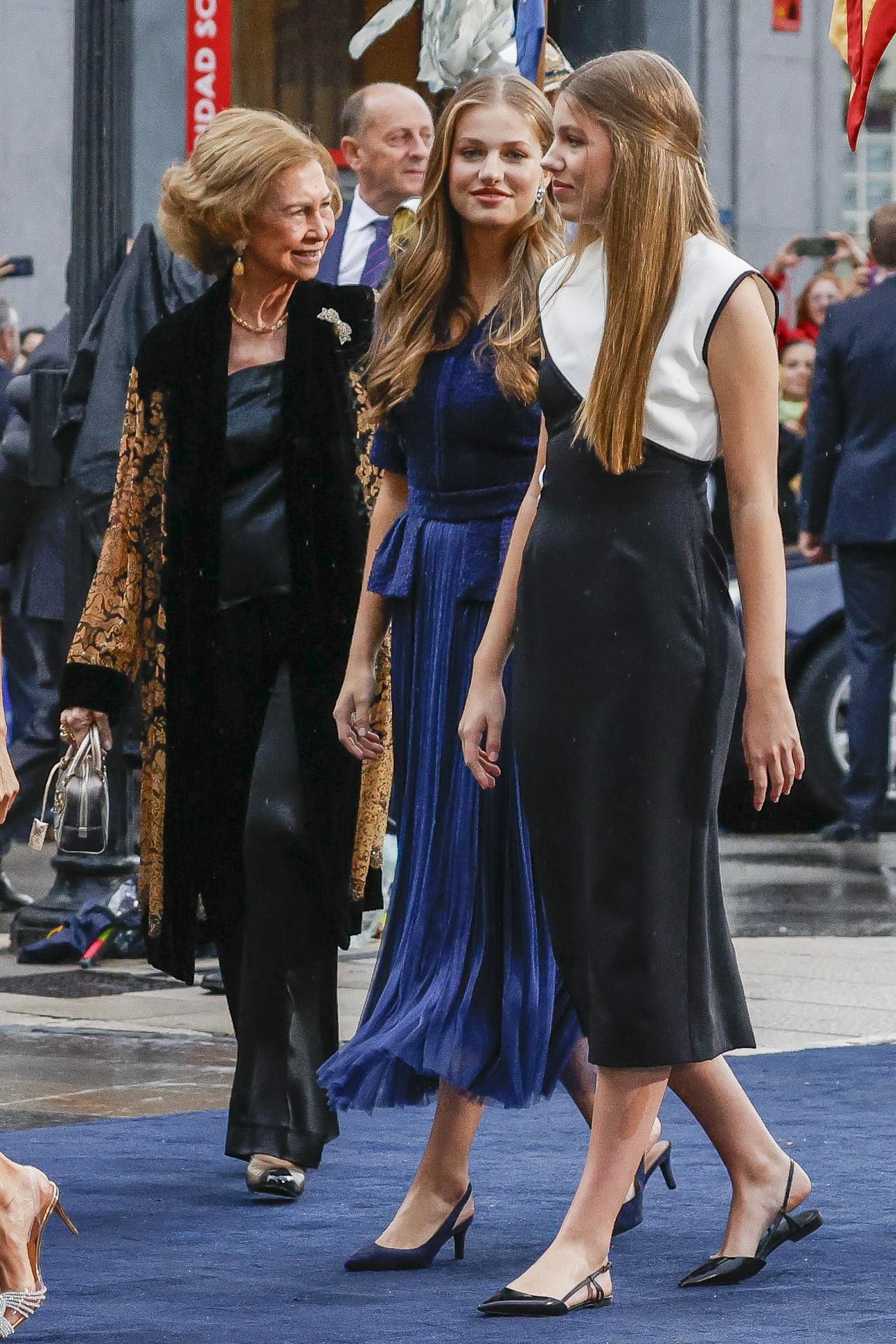Le regard de Leonor et Sofía sur les Prix Princesse des Asturies 2023.