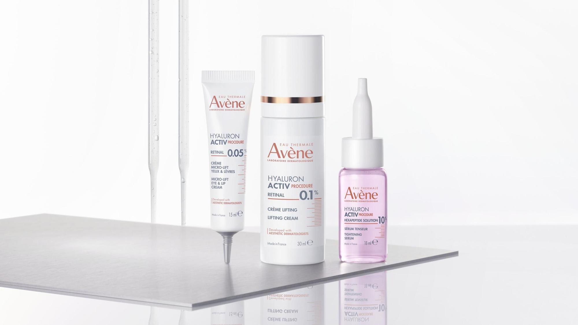 Routine de soin Avène.